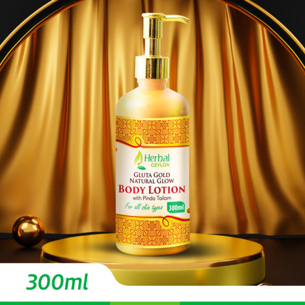 Gluta Gold Natural Glow Body Lotion with Pinda Thailam